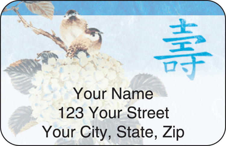 harmony address labels - click to preview