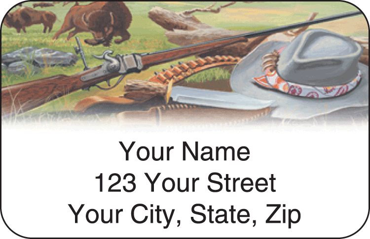 hunting address labels - click to preview