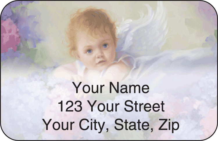 Li'l Angels Address Labels - click to view larger image