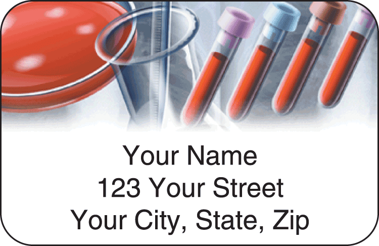 Medical Address Labels - click to view larger image