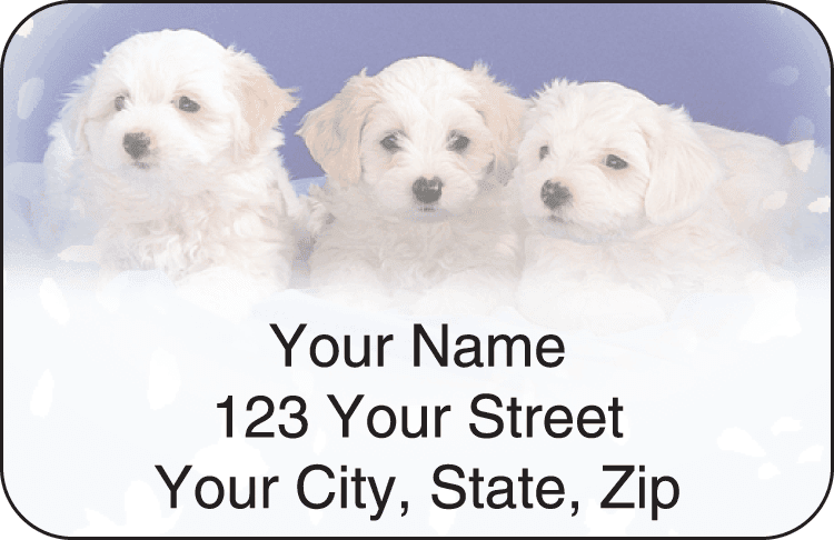 pet pals address labels - click to preview