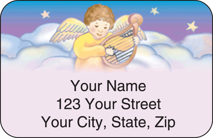 Precious Angels Address Labels