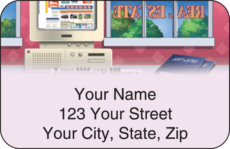 Real Estate Address Labels - click to view larger image