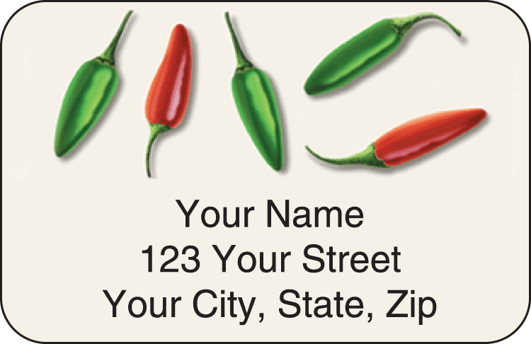 Salsa Address Labels