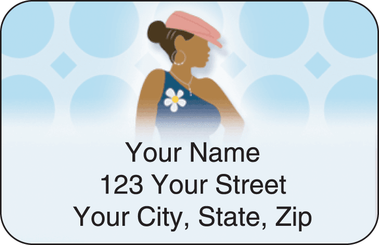 sistas address labels - click to preview
