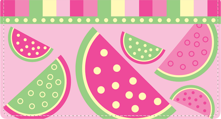 Summer Sweets Fabric Checkbook Cover - click to view larger image