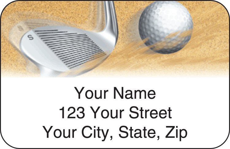 tee to green address labels - click to preview