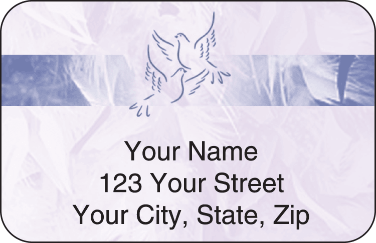 Thy Name Address Labels - click to view larger image