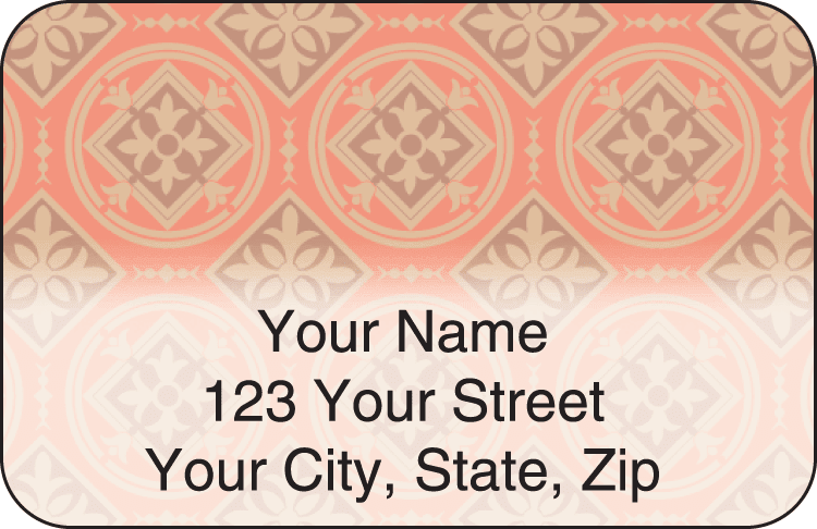 Tuscan Spice Address Labels - click to view larger image