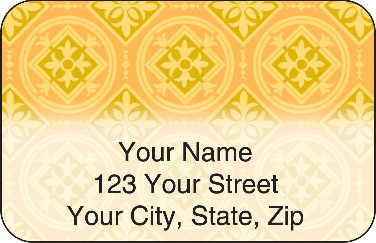 tuscan spice address labels - click to preview