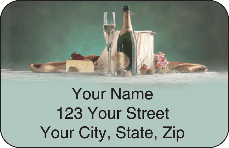 Wine Lover Address Labels