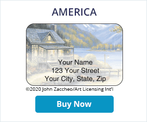 America Address Labels