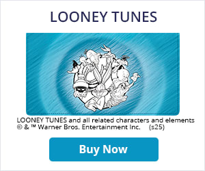 Looney Tunes Leather Checkbook Cover