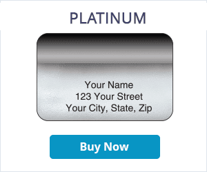 Platinum Address Labels