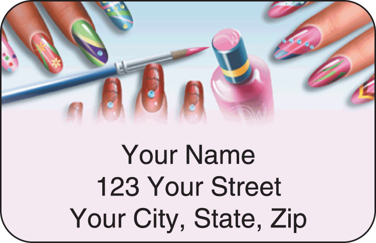 All Polished Address Labels