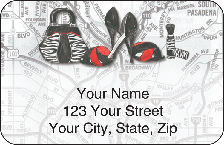 Concrete Jungle Address Labels