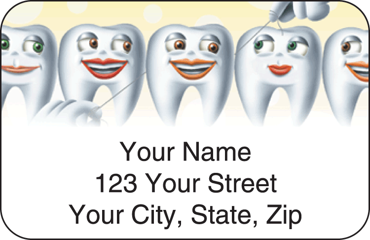 Dental 2 Address Labels