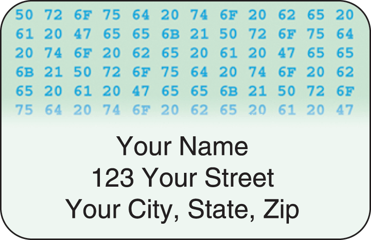 Hexadecimal Address Labels