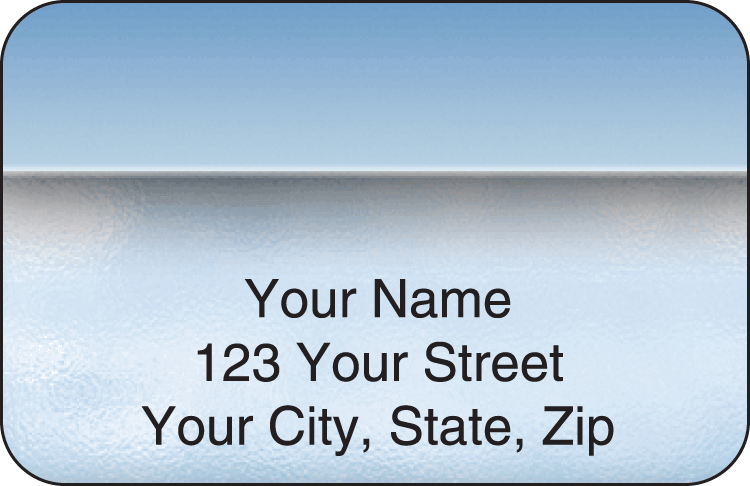 Securiguard Blue Address Labels