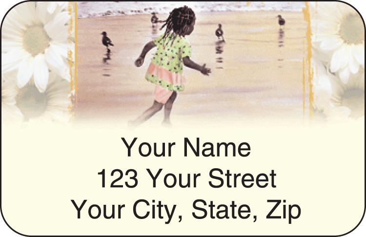 Sweet Mahogany Address Labels