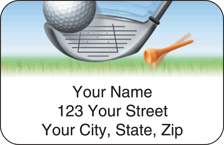Tee to Green Address Labels