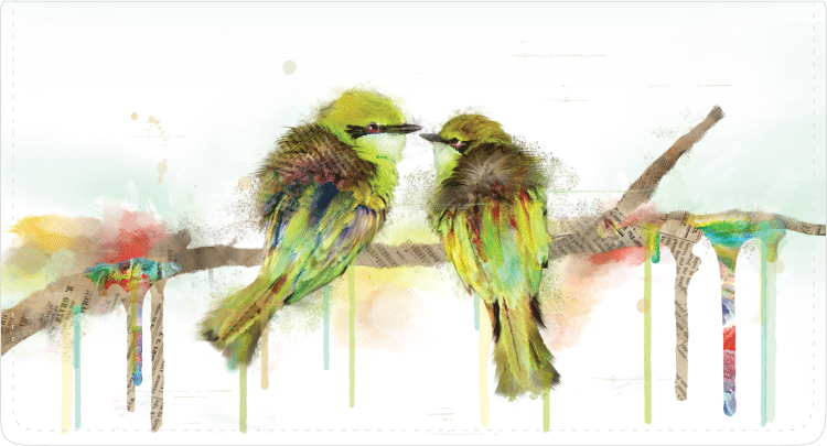 Watercolor Birds Cover