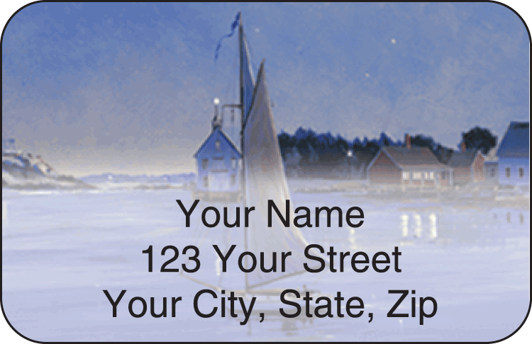 Water&#039;s Edge Address Labels