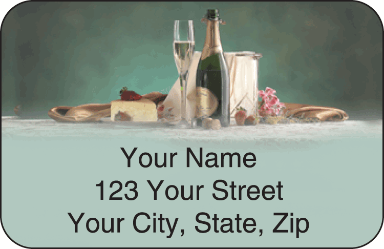 Wine Lover Address Labels