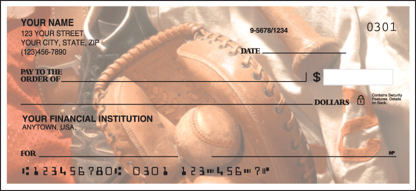 Baseball Checks - 1 box - Duplicates