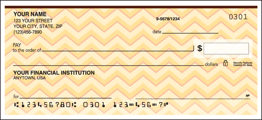 Chevron Checks - 1 box - Duplicates