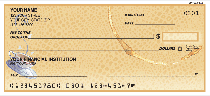 Coffee Break Checks - 1 box - Duplicates