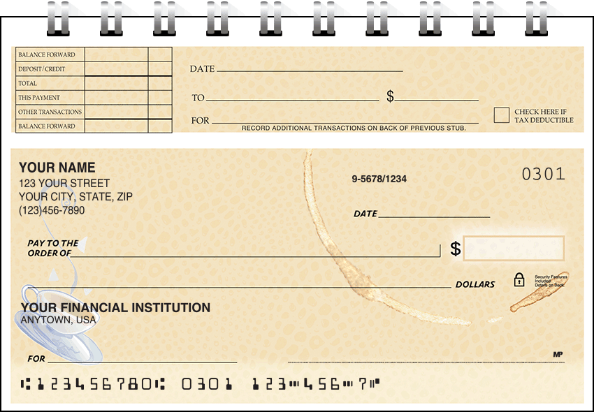 Coffee Break Top Stub Checks - Singles