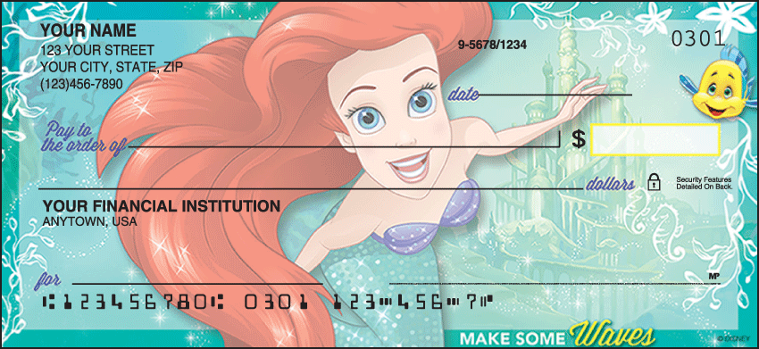 Disney Princess Checks 1 Box Singles