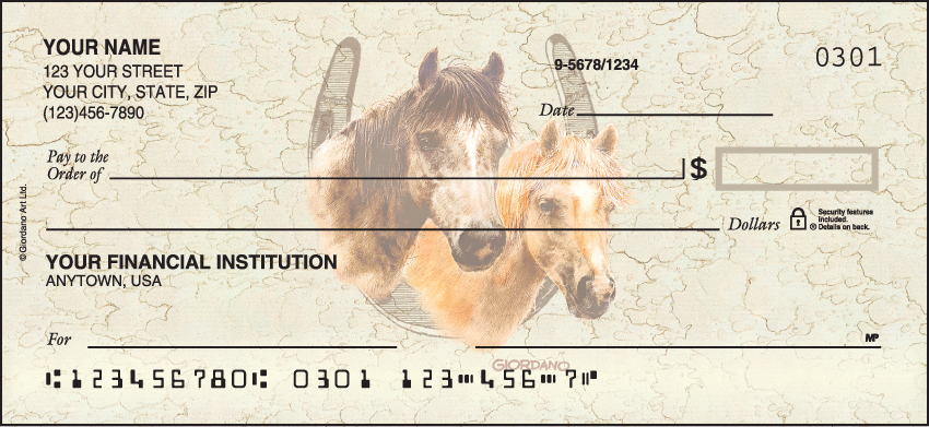 Horses Checks 1 Box Duplicates