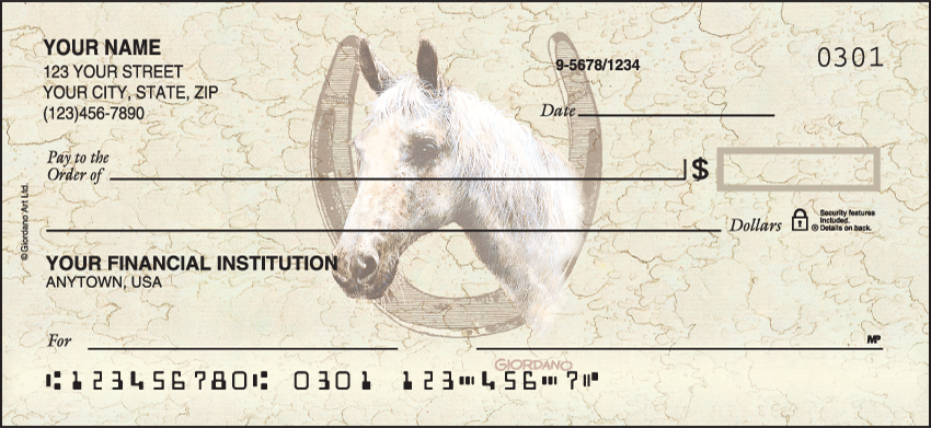 Horses Checks - 1 box - Duplicates