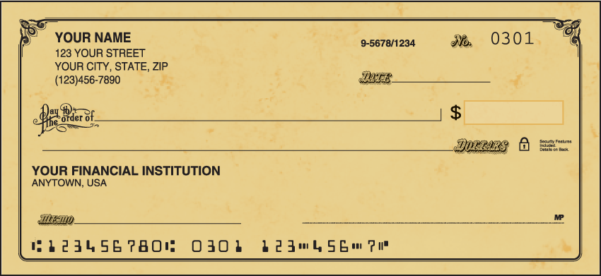 Parchment Checks 1 Box Duplicates