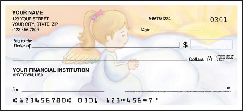 Precious Angels Checks - 1 box - Singles