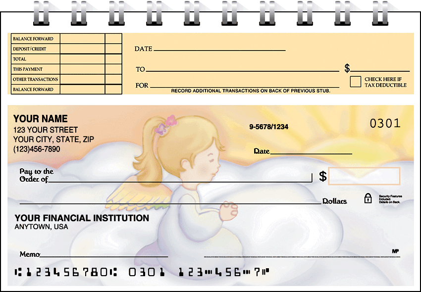 Precious Angels Top Stub Checks - Singles