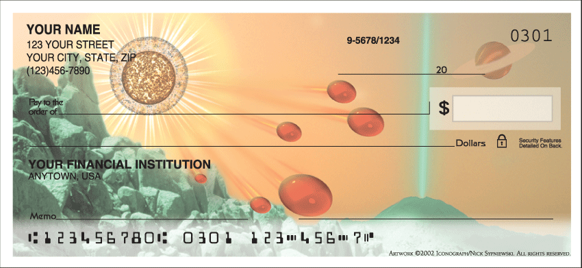 Spacescapes Checks - 1 box - Singles