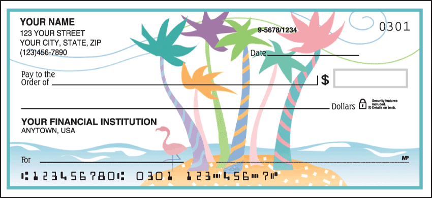 Tropical Moods Checks - 1 box - Singles